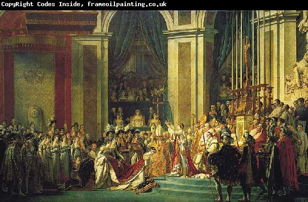 Jacques-Louis David The Coronation of Napoleon